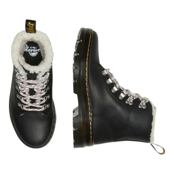 Dr Martens Combs Wyoming Womens Boot- Black - Picture 2 of 9